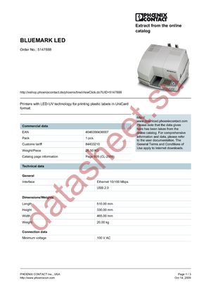 5147888 datasheet  